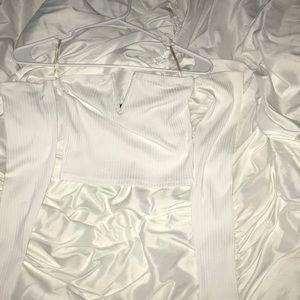 off the shoulder v neck top